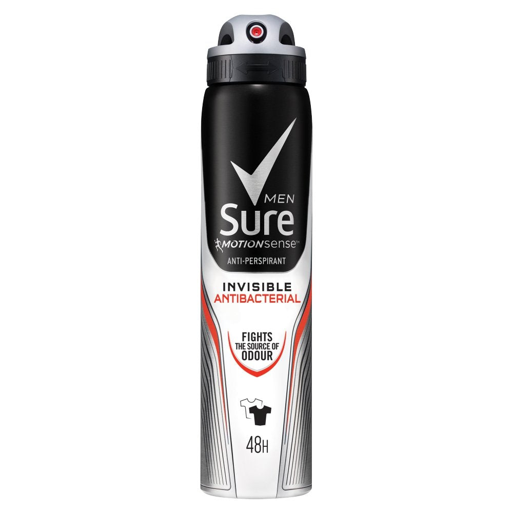 SURE DEO 250 ML - ANTI-BAC PROT FM (8.4 Oz)