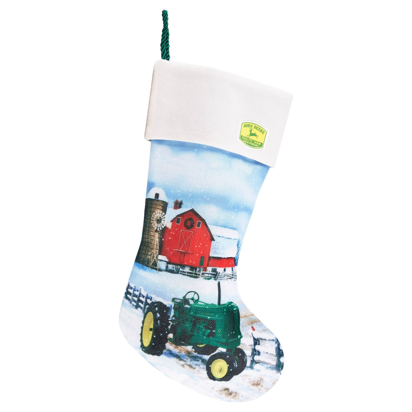 Kurt Adler John Deere Stocking, 19"