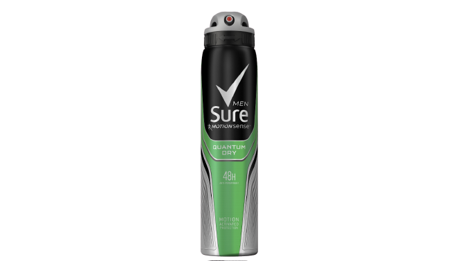 SURE DEO 250 ML - QUANTUM DRY FM (8.4 Oz)