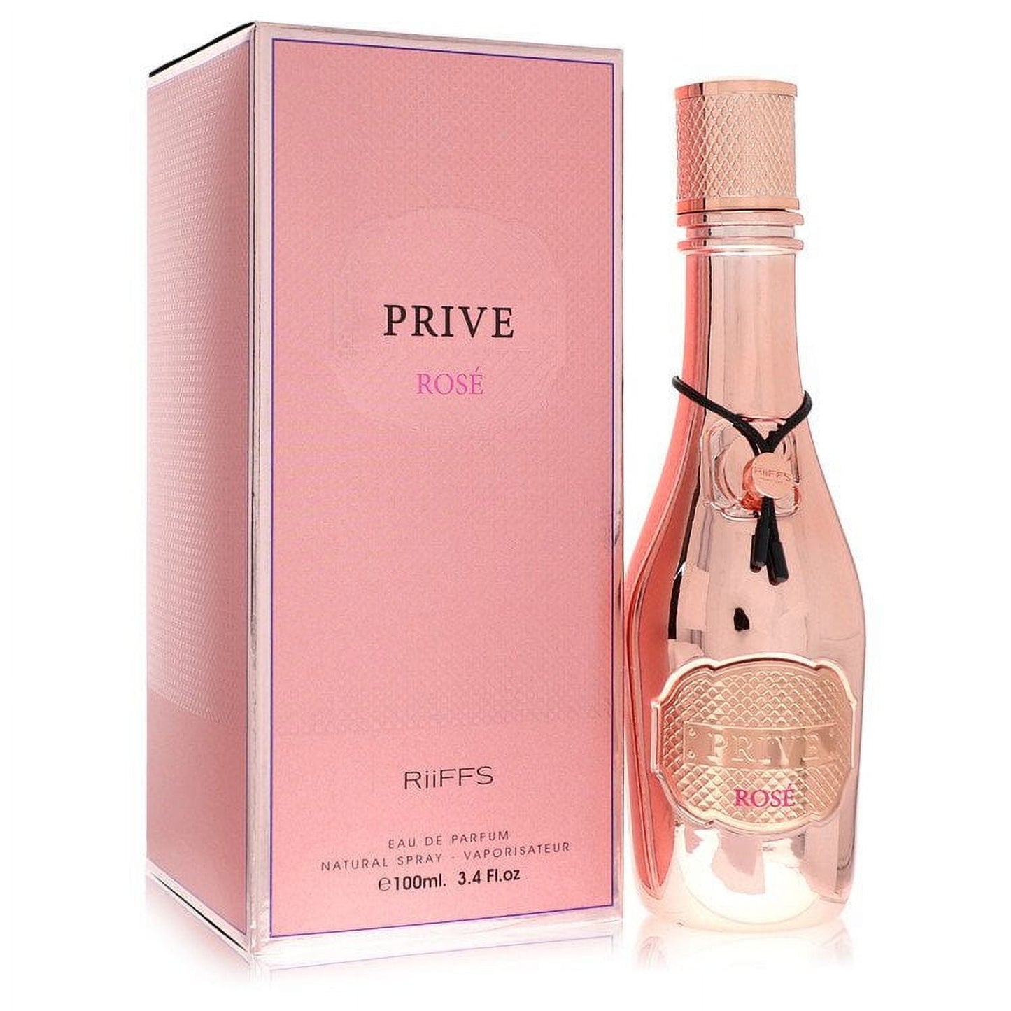 Prive Rose by Riiffs Eau De Parfum Spray 3.4 oz for Women
