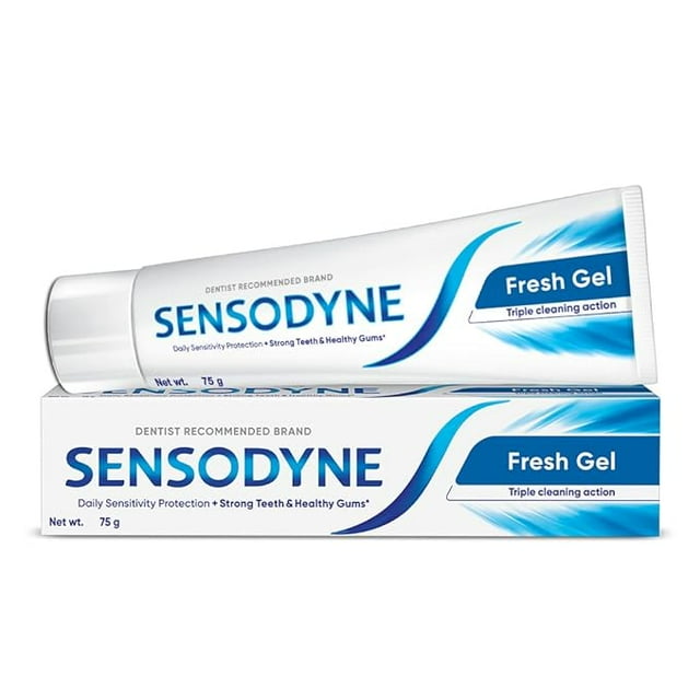 SENSODYNE VALUE PACK 75 GMS (2.6 Oz X 2) - FRESH GEL
