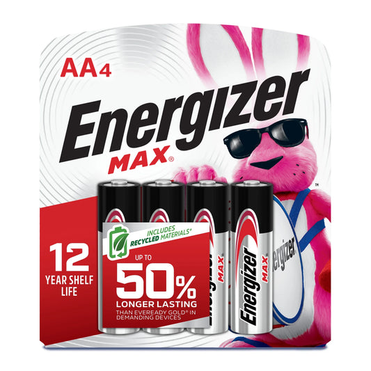 ENERGIZER BATTERY AA4 - MAX