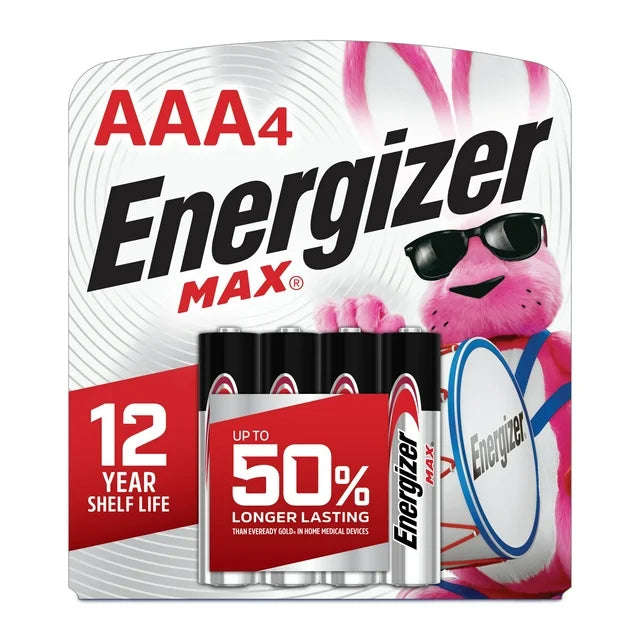 ENERGIZER BATTERY AAA4 - MAX