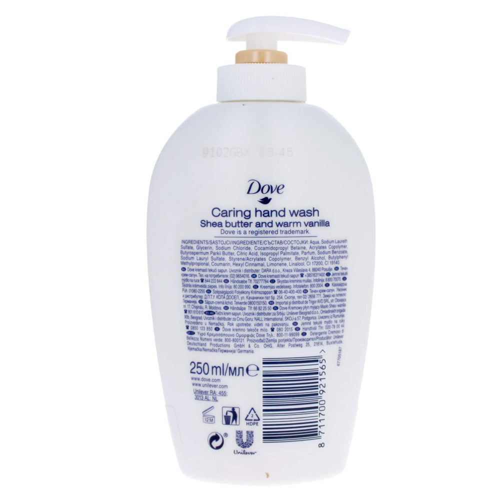 DOVE HANDWASH 250ML - SHEA BUTTER