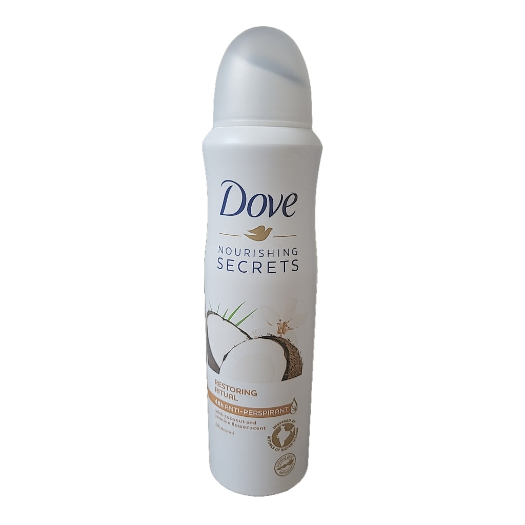 Dove Spray Dove Nourishing Secrets Coconut & Jasmine Antiperspirant 48HR Deo Spray, 150ML