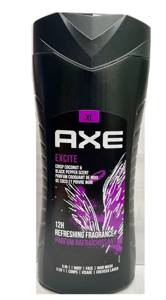 Axe Body Wash Excite 3IN1 (EU) 2X6X400ML