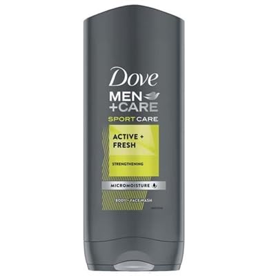 DOVE B&FWASH 400 ML - SPO ACT&FRE (M)