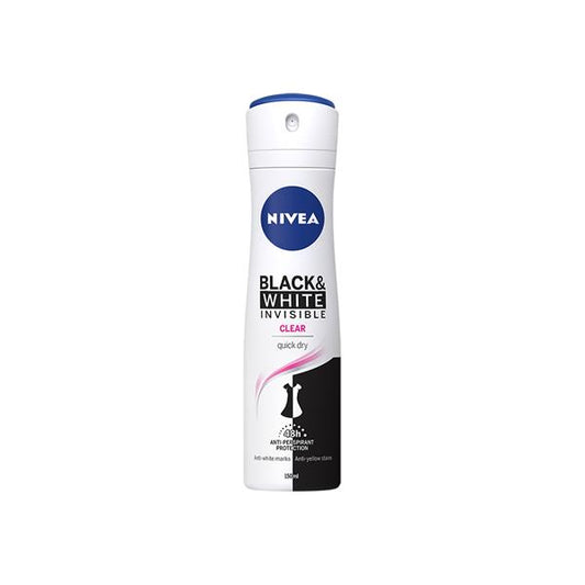 Nivea Invisible Black & White Clear Spray 250ML