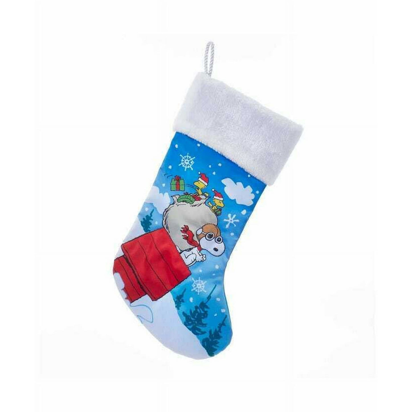 Kurt Adler Peanuts Snoopy Stocking Polyester Home Decor