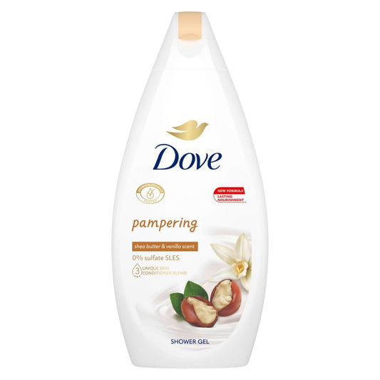 DOVE BW 450ML - SHEA BUTTER & VANILLA