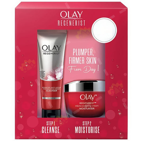 OLAY REGENERIST GIFT PACK (DAY CREAM 50ML + CLEANSER 100GMS)