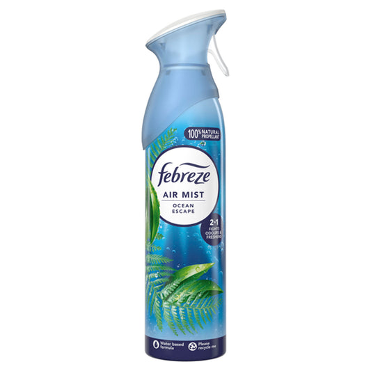 FEBREZE AIR MIST FRESHENER 185ML - OCEAN ESCAPE