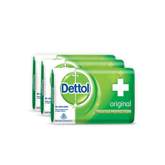 DETTOL BAR 100 GM - ORIGINAL (3 PACK)