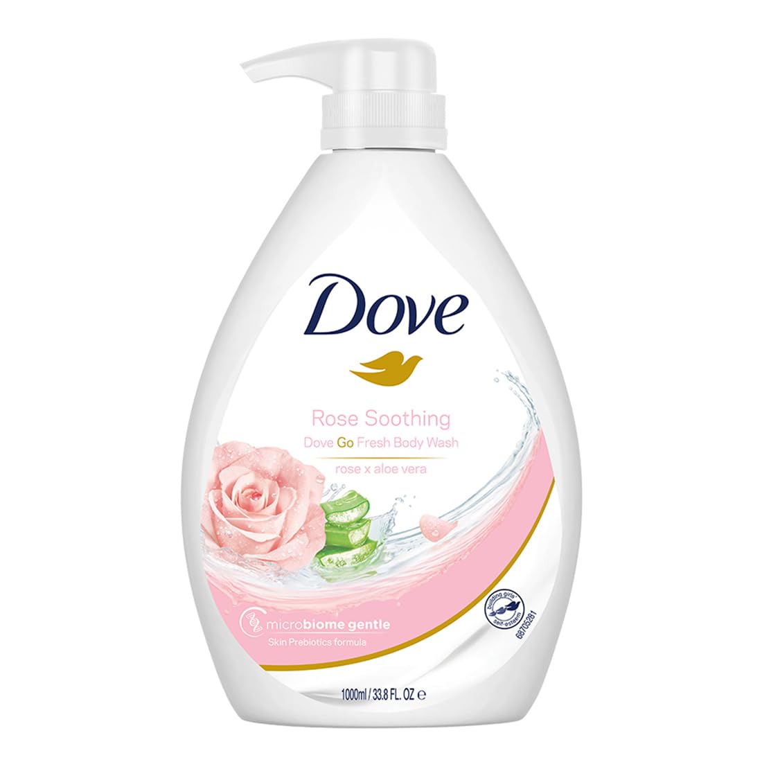 DOVE BW 1L - GO FRE ROSE SOOTHING