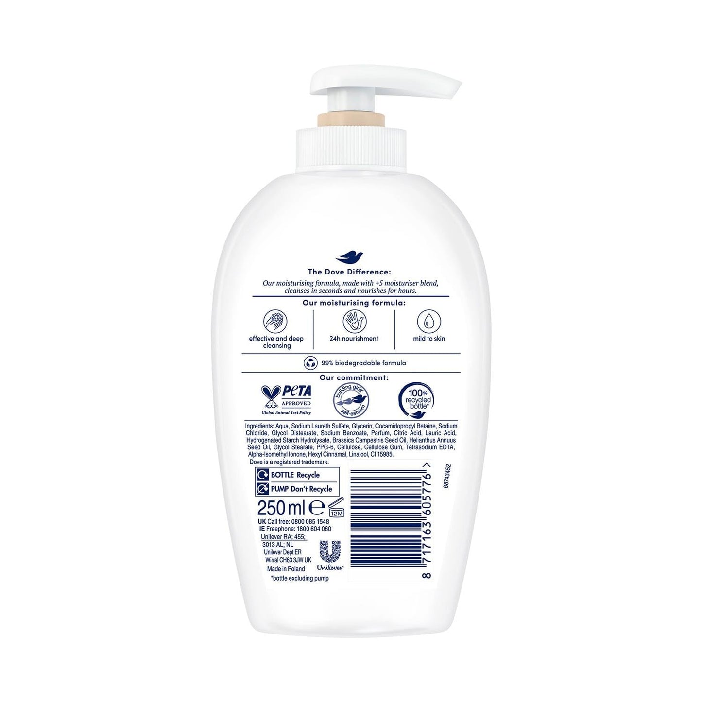 DOVE HANDWASH 250ML - SILK