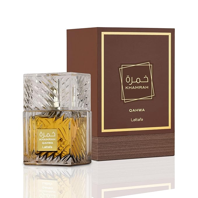 Lattafa Unisex Khamrah Qahwa EDP Spray 3.4 oz