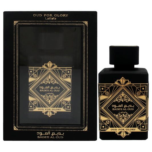 Badee Al Oud for Glory by Lattafa EDP SPRAY 3.4 OZ for MEN