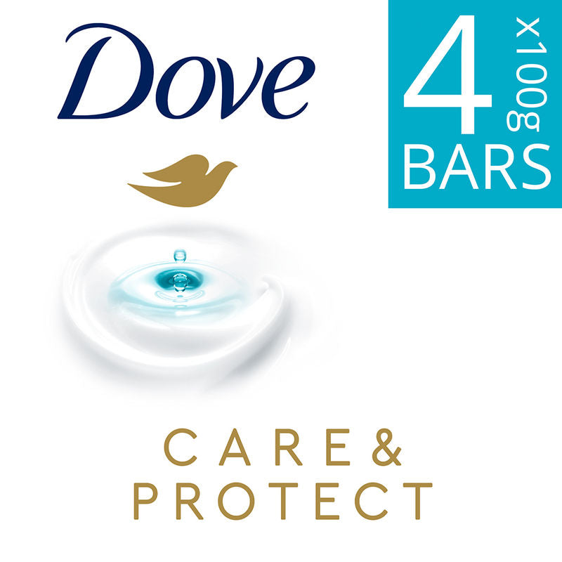 DOVE BAR 100G 4PK - ORIGINAL CARE & PROTECT (3.5 Oz x 4)