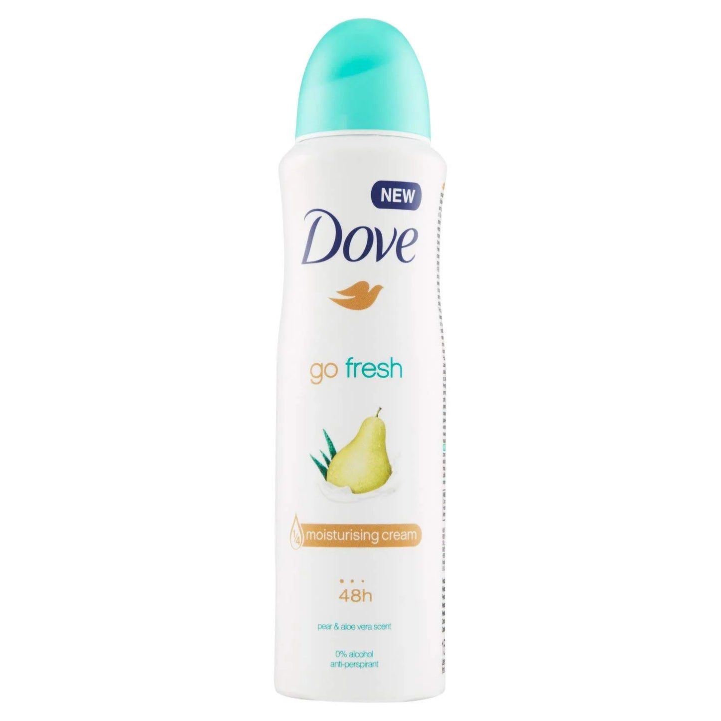 DOVE Spray 48h Action, 1/4 Moisturizing Cream- 150 mL