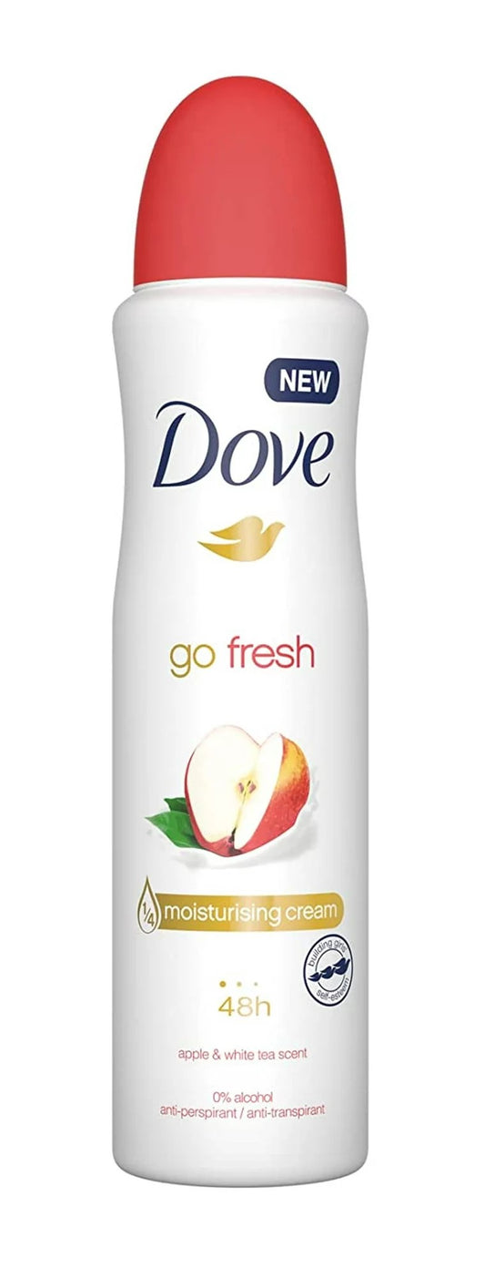 Dove Go Fresh Apple & White Tea Antiperspirant Deodorant Spray