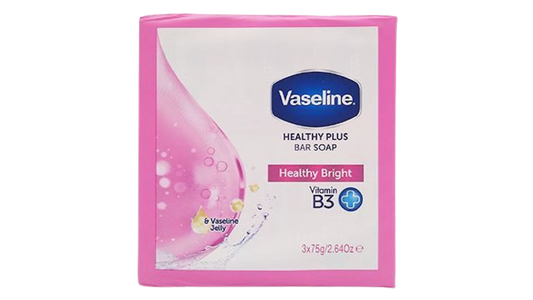 VASELINE BAR SOAP 75 GM 3 PZ (2.64 Oz) - HEALTH BRIGHT