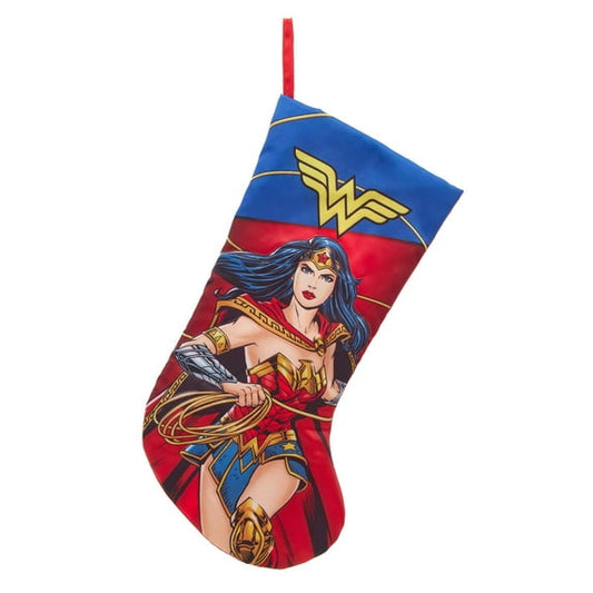 Kurt S. Adler DC Comics Wonder Woman Printed Stocking