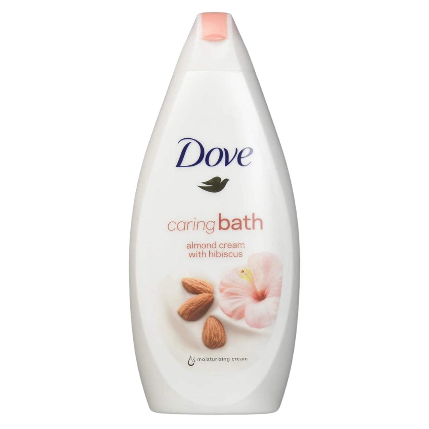 Dove Caring Bath Almond Cream with Hibiscus Body Wash - 16.9 oz