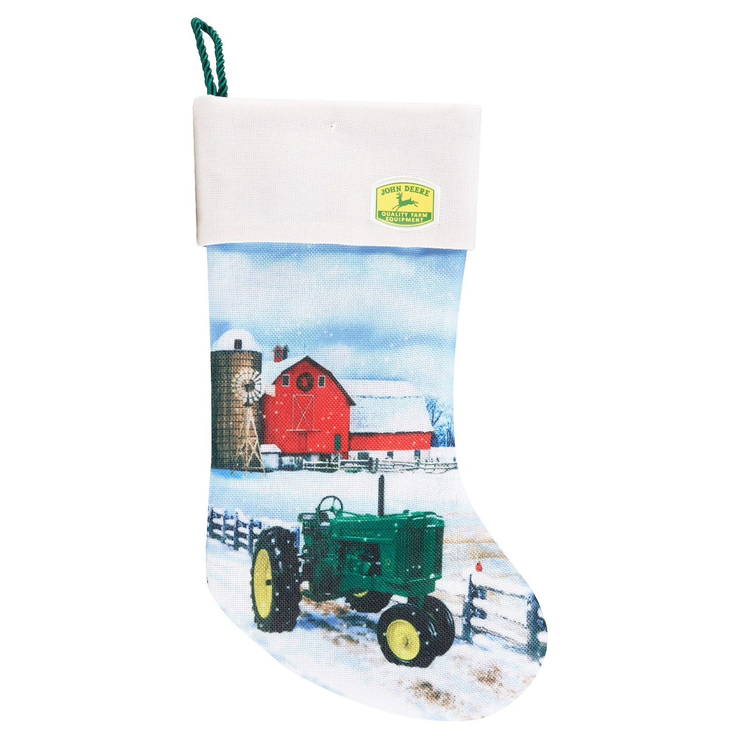 Kurt Adler John Deere Stocking, 19"