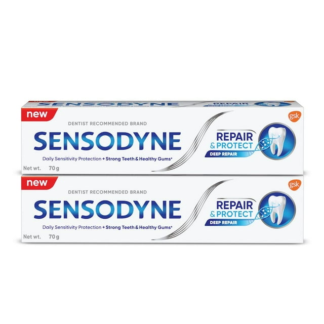 SENSODYNE VALUE TWIN PACK 70 GMS (2.45 Oz x 2) - DEEP CLEAN