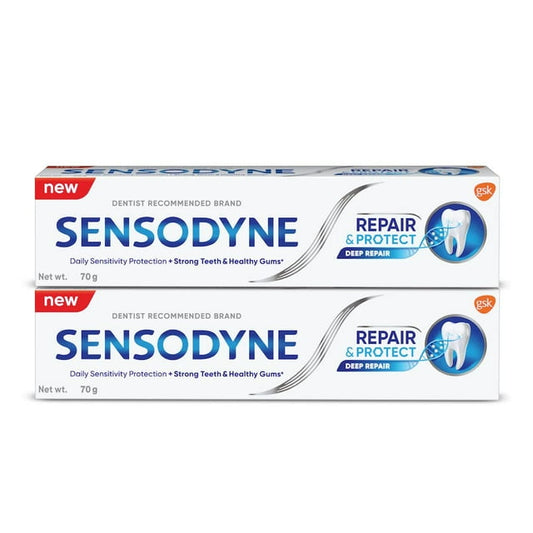 SENSODYNE VALUE TWIN PACK 70 GMS (2.45 Oz x 2) - DEEP CLEAN
