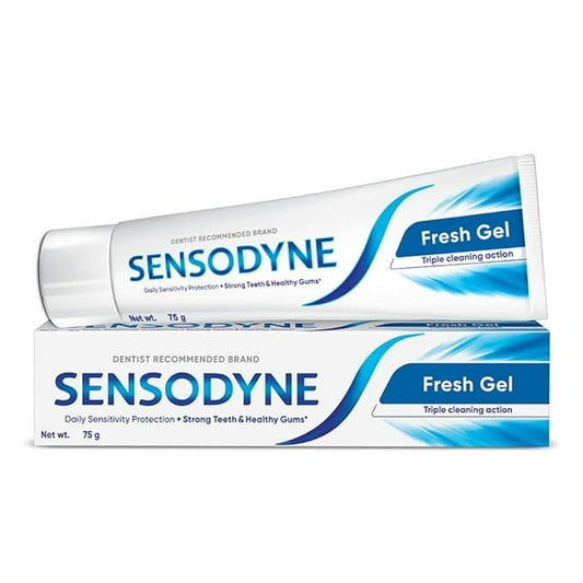 SENSODYNE VALUE PACK 75 GMS (2.6 Oz X 2) - FRESH GEL