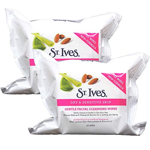 ST IVES FACIAL WIPES - GENTLE 4X35PC