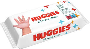 HUGGIES WIPES 56's X 10 ALL OVER CLEAN