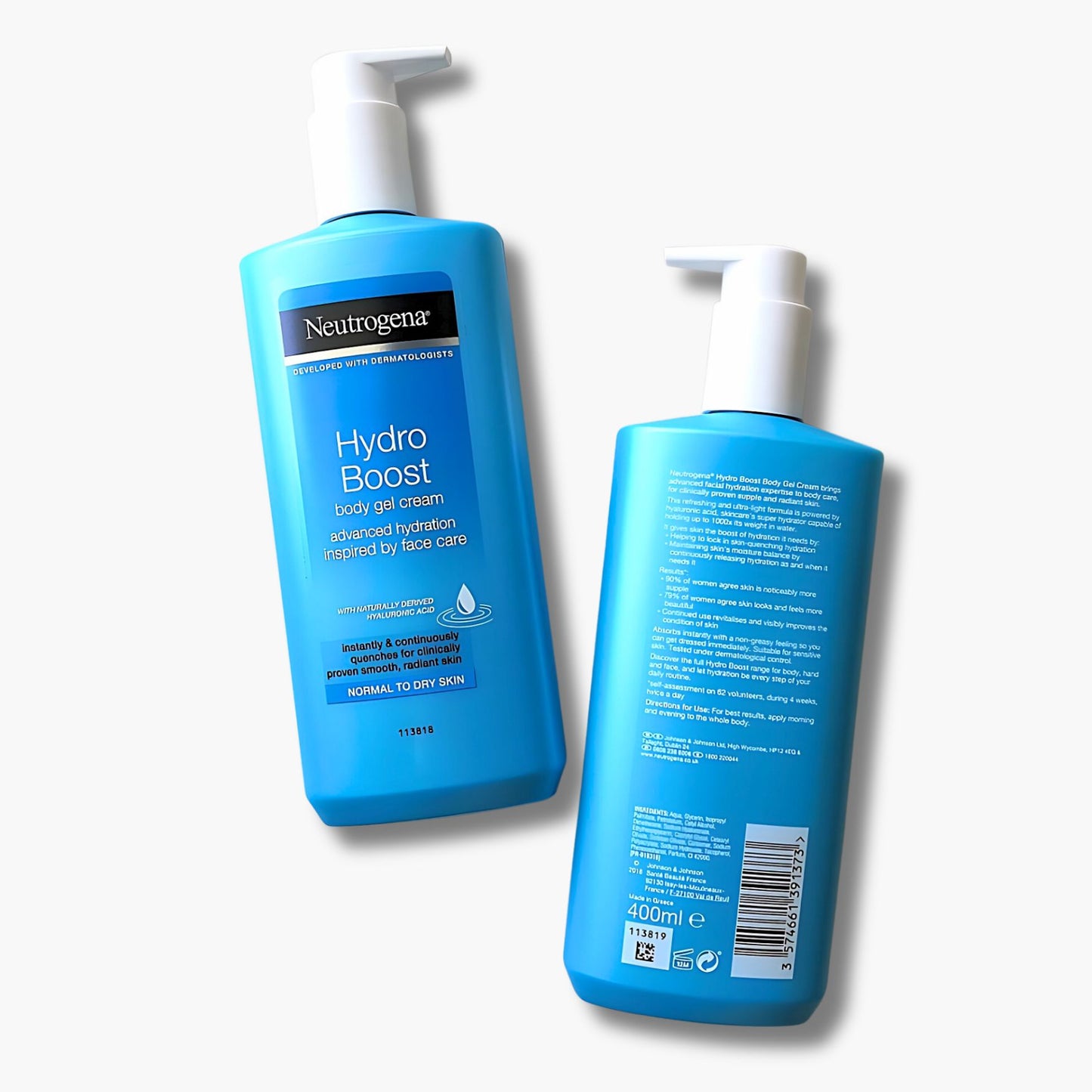 NEUTROGENA HYDRO BOOST BODY GEL LOTION 400ML